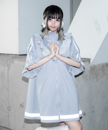 ブランド古着】Pal elfy｜パルエルフィーのワンピース（グレー/灰色系