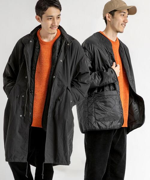 coen（コーエン）の「ビッグシルエット M-65 コート＆キルティング