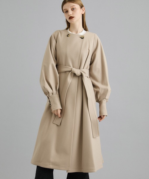 ELIN（エリン）の「【10％OFF】別注ボリュームスリーブウールコート