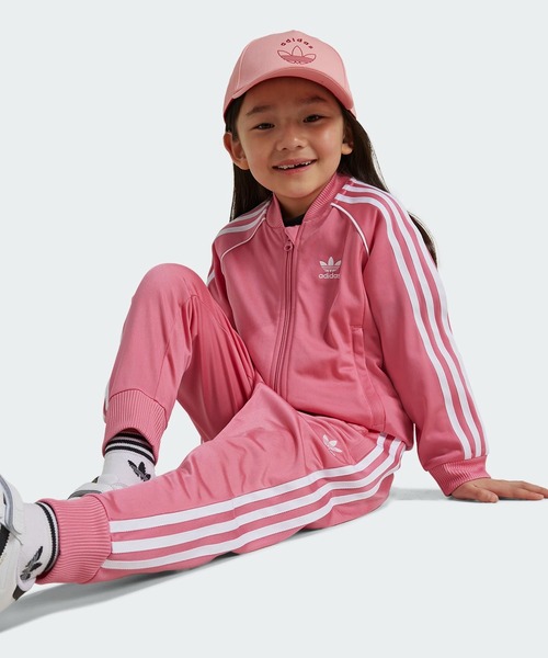adidas（アディダス）の「アディカラーSSTトラックスーツ キッズ