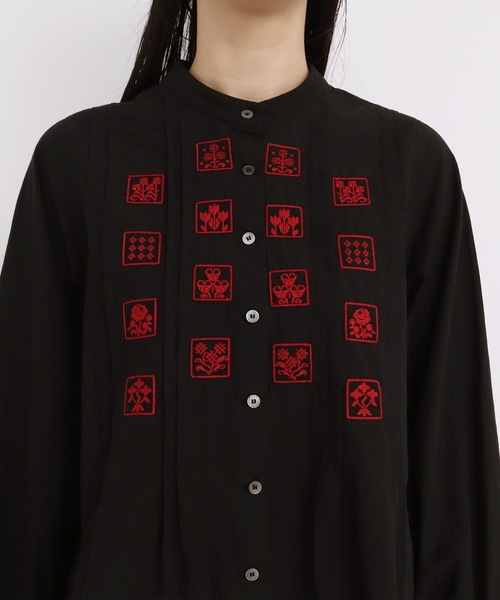 fig London（フィグロンドン）の「○botanical book shirt（シャツ
