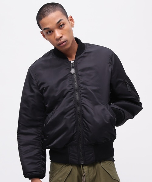 AVIREX（アヴィレックス）の「《VINTAGE LINE》MA-1 BLACK / AVIREX