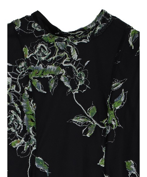 Ameri（アメリ）の「2WAY WILD ROSE CANVAS ART DRESS（ドレス）」 - WEAR