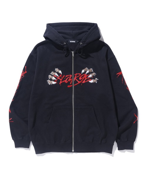XLARGE（エクストララージ）の「CLAW ZIP HOODED SWEATSHIRT（パーカー
