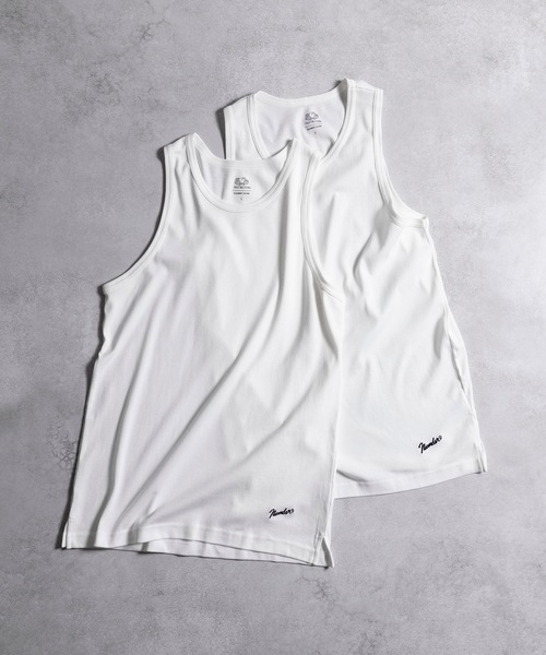 FRUIT OF THE LOOM × NUMBER (N)INE “2 PACK TANK TOPS” / フルーツ