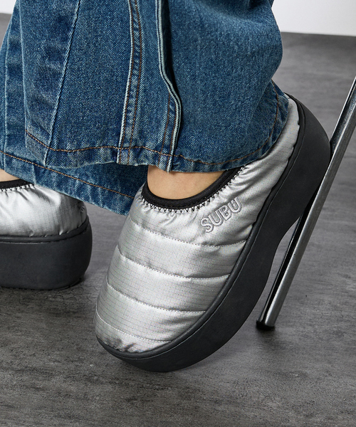 SUBU/スブ】バンププラットフォーム/VAMP PLATFORM/厚底/スリッポン/靴