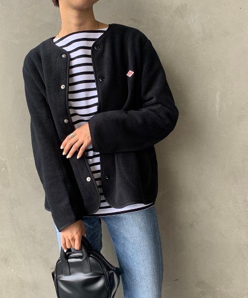 DANTON（ダントン）の「[DANTON/ダントン] フリースノーカラー