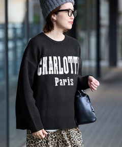 CHARLOTTE ロゴニット（ニット/セーター）｜SLOBE IENA