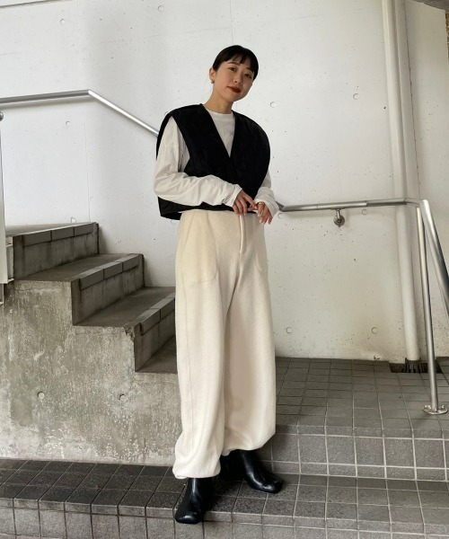 TODAYFUL（トゥデイフル）の「キルティングショートベスト（ベスト