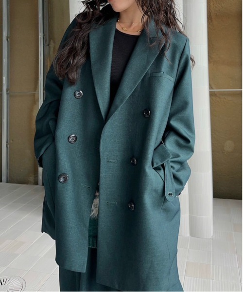 Ameri（アメリ）の「UND YOKE DESIGN JACKET（テーラードジャケット