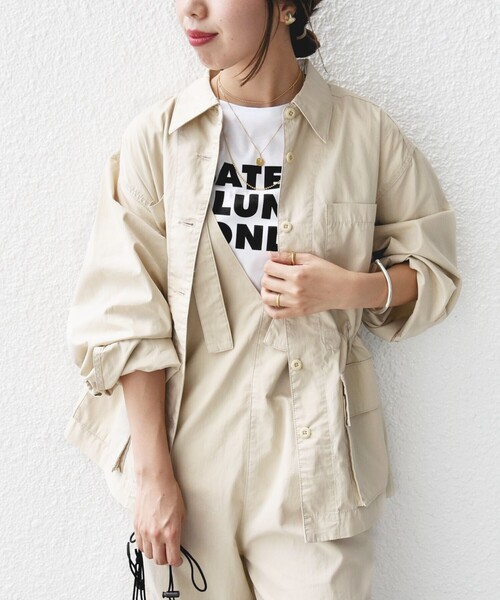 セール】〈洗濯機可能〉ミリタリー ジャケット（ミリタリージャケット