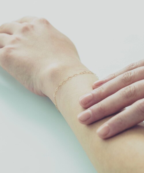 ete（エテ）の「○K10YG チェーン ブレスレット（ブレスレット）」 - WEAR