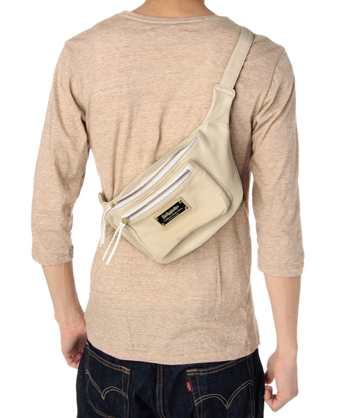 WACKO MARIA（ワコマリア）の「WACKO MARIA×PORTER LEATHER WAIST BAG