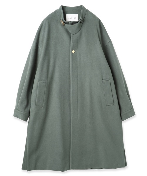 CULLNI（クルニ）の「23-AW-034 Compressed Melton Band Collar Chin