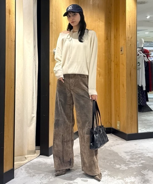 セール】L/W VINTAGE FLOCKY DENIM PT ローウエスト ヴィンテージ