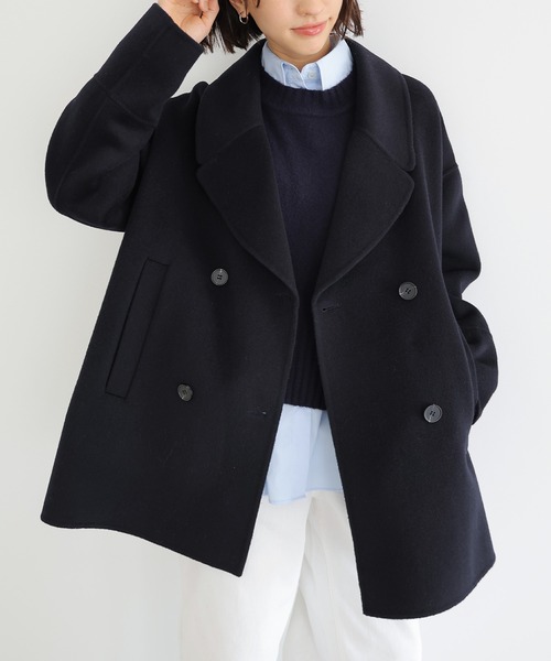 セール】【新色追加】ウールリバーPコート（ピーコート）｜evernavy