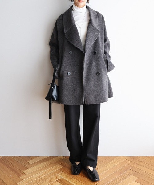 セール】【新色追加】ウールリバーPコート（ピーコート）｜evernavy