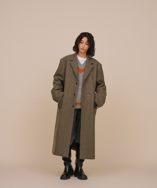 ADAM ET ROPE'（アダムエロペ）の「オーバーサイズ ロング チェスター
