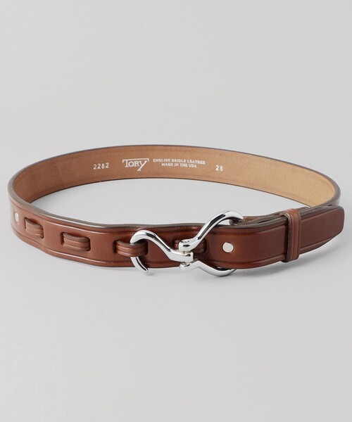 TORY LEATHER/トリーレザー Nickel Hoof Pick Buckle/ニッケル