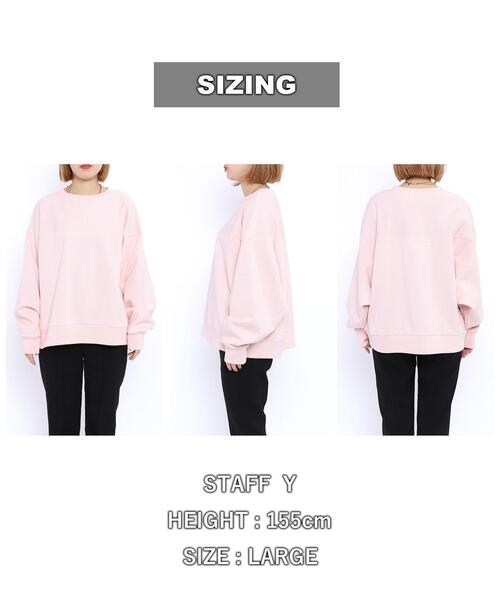 coen（コーエン）の「ヘビー裏毛ドルマンスリーブスウェット