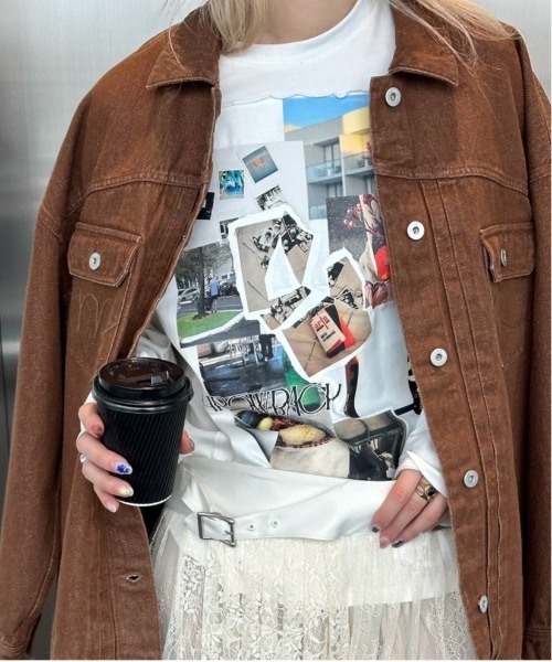 セール】THROWBACK ON MEMORIES TEE（Tシャツ/カットソー）｜Ameri