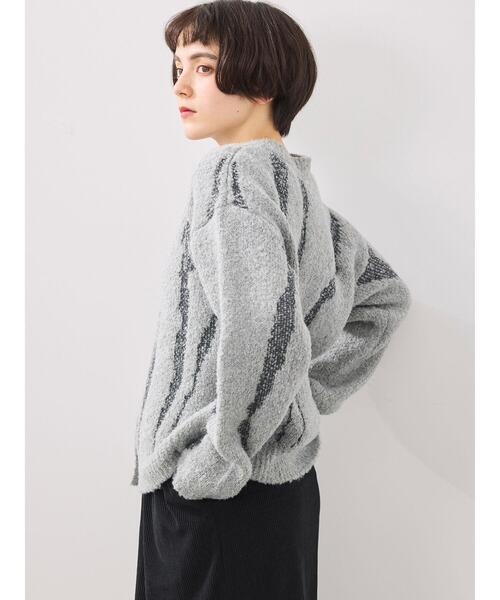 セール】前後2wayジャカード柄ニット（ニット/セーター）｜SM2