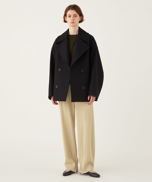 DES PRES（デ・プレ）の「ウールメルトン ビックカラーコート（その他