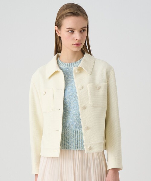 セール】ワッフルツイードポケット ジャケット（その他アウター