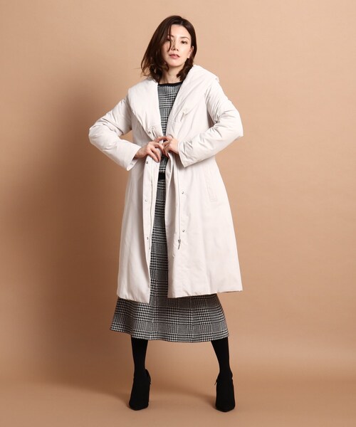 COUP DE CHANCE（クードシャンス）の「◇ショールカラーロングダウン