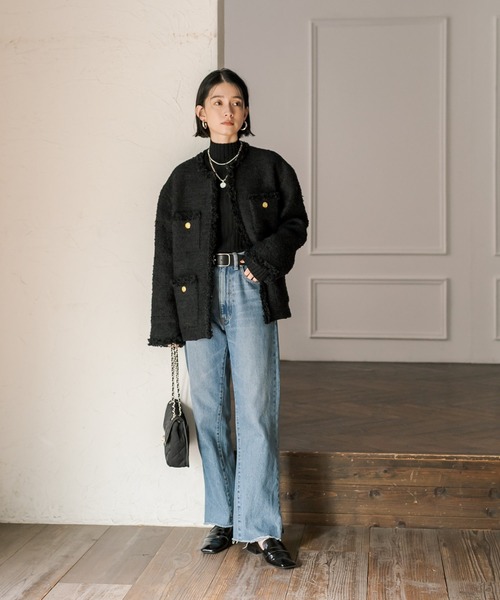 RIVE DROITE（リヴドロワ）の「ツイードオーバージャケット（その他