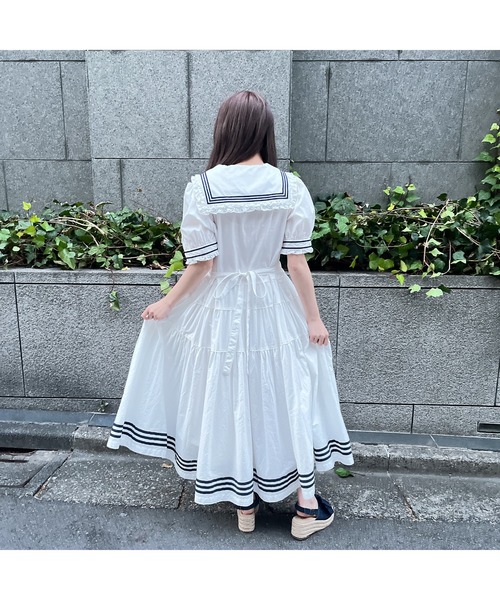 PINK HOUSE（ピンクハウス）の「セーラーカラーワンピース（ワンピース