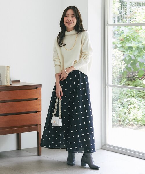 セール】【今すぐお届け！・最強着映え】ドットオーガンサーキュラー