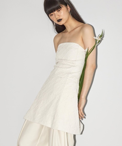 セール】ジャガードベアチュニック（チューブトップ）｜TODAYFUL