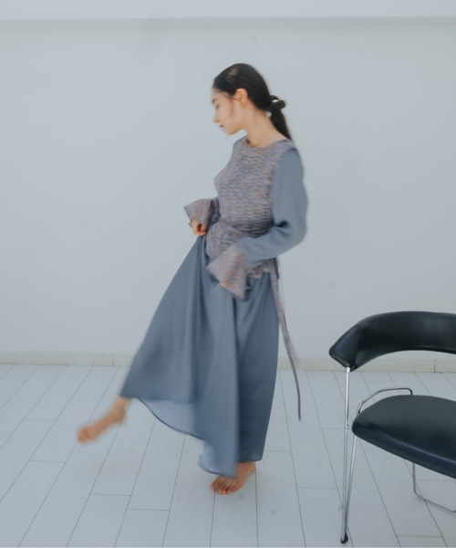 sahara（サハラ）の「ベストレイヤードドレス/Vest Layered Dress