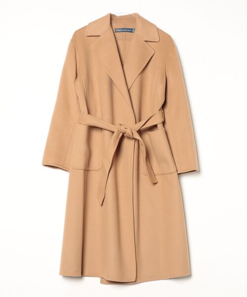 ダブルフェイスド ウール ラップ コート（チェスターコート）｜POLO