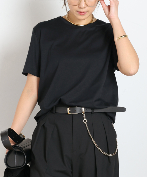 AP STUDIO（エーピーストゥディオ）の「New ラウンドテールTシャツ（T