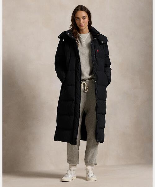 フーデッド ダウン コート（ダウンジャケット/コート）｜POLO RALPH