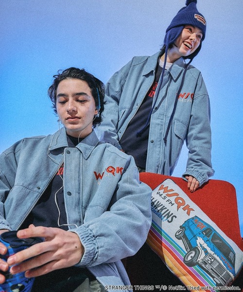 niko and（ニコアンド）の「【STRANGER THINGS】コラボデニム