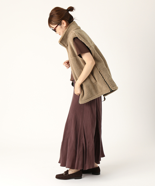 plage（プラージュ）の「reversible boa ベスト NEW（ベスト）」 - WEAR