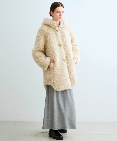 three dots（スリードッツ）の「エコペルファー モンスターダッフル