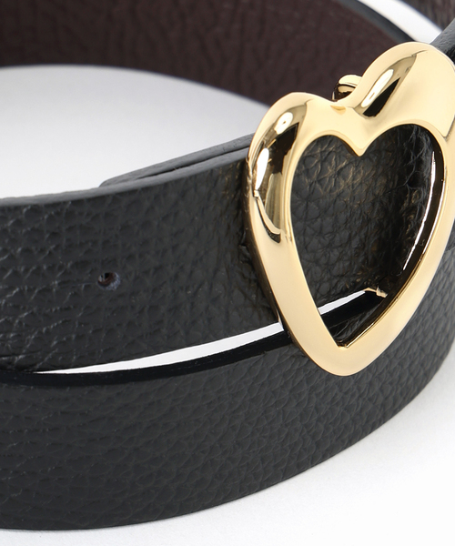A VACATION/ア ヴァケーション】OPEN HEART25 GOLD：ベルト（ベルト