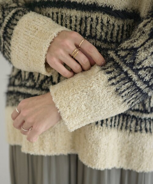 BEARDSLEY（ビアズリー）の「ビッグフェアアイル柄プルオーバー