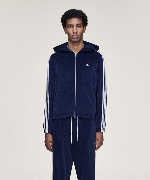 adidas Originals by Wales Bonner ベロア トラックジャケット