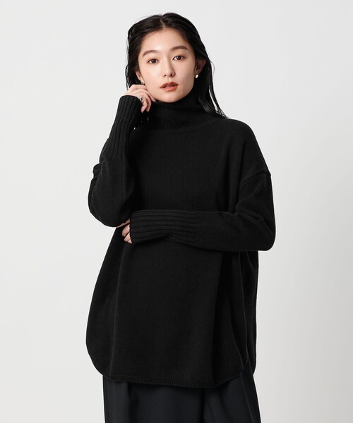MARW UNITED ARROWS＞ルーズ タートルネック ニット（ニット/セーター