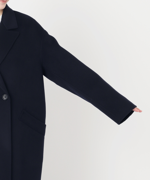 ≪追加≫SUPER160'sダブルブレストコート（チェスターコート