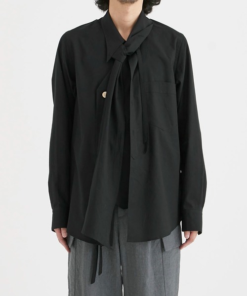 BED J.W. FORD / ベッドフォード】Layered Vest Shirts / レイヤード
