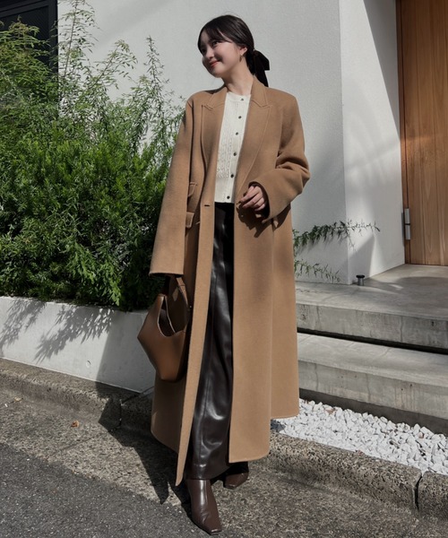 セール】リバーロングダブルポケットチェスターコート（チェスター