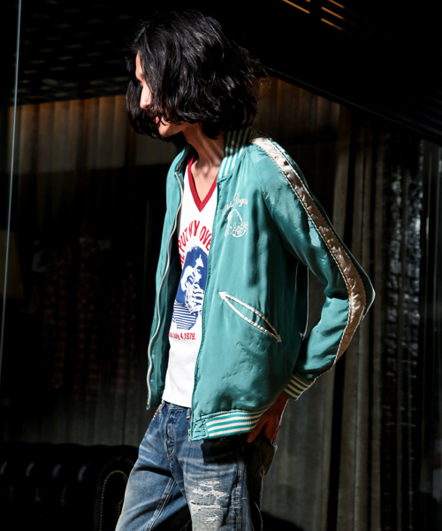 HYSTERIC GLAMOUR（ヒステリックグラマー）の「CASINO刺繍 スカジャン