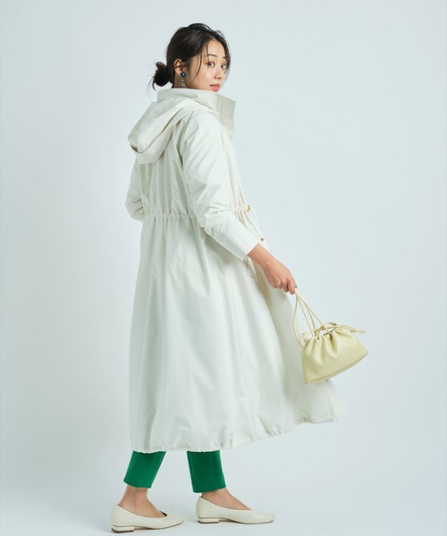 JUSGLITTY（ジャスグリッティー）の「撥水ロングフードブルゾン