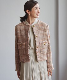 23区｜ニジュウサンク（レディース）のジャケット/アウター（ツイード